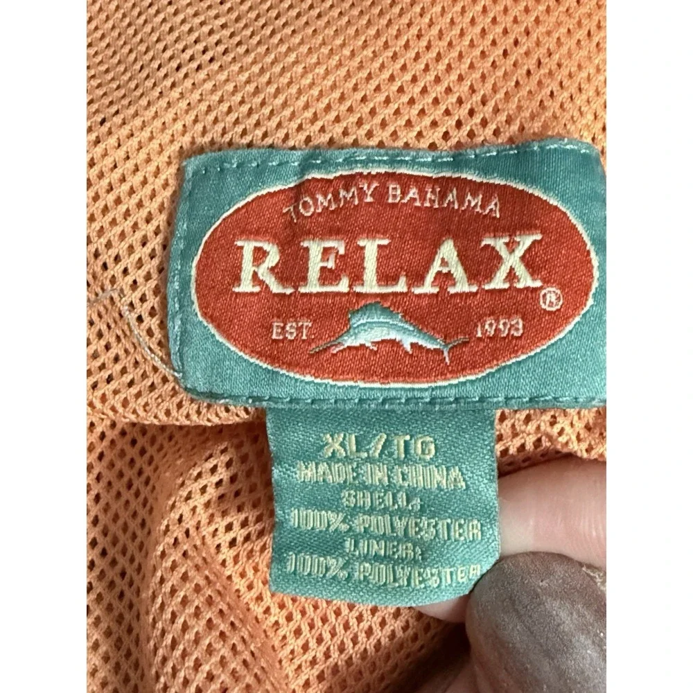 Tommy‎ Bahama Relax Swim Trunks Mens XL Multi Tropical Hawaiian Resortwear Beach